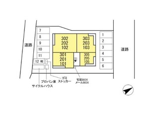 D-room沖野上（D)の物件外観写真